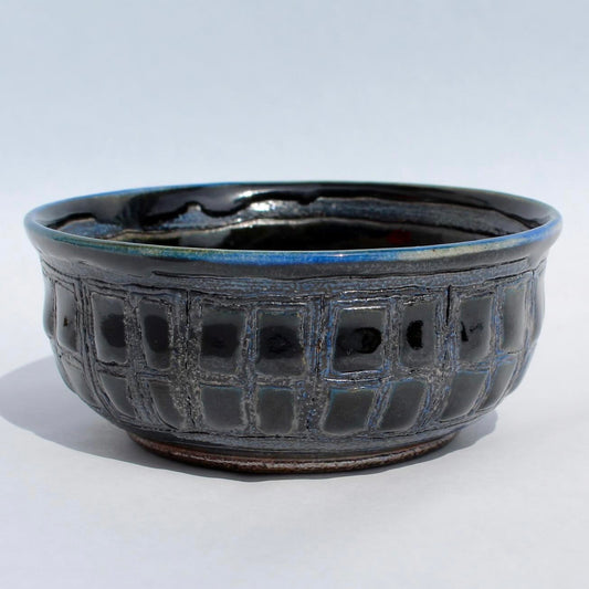 Indigo Window Bowl