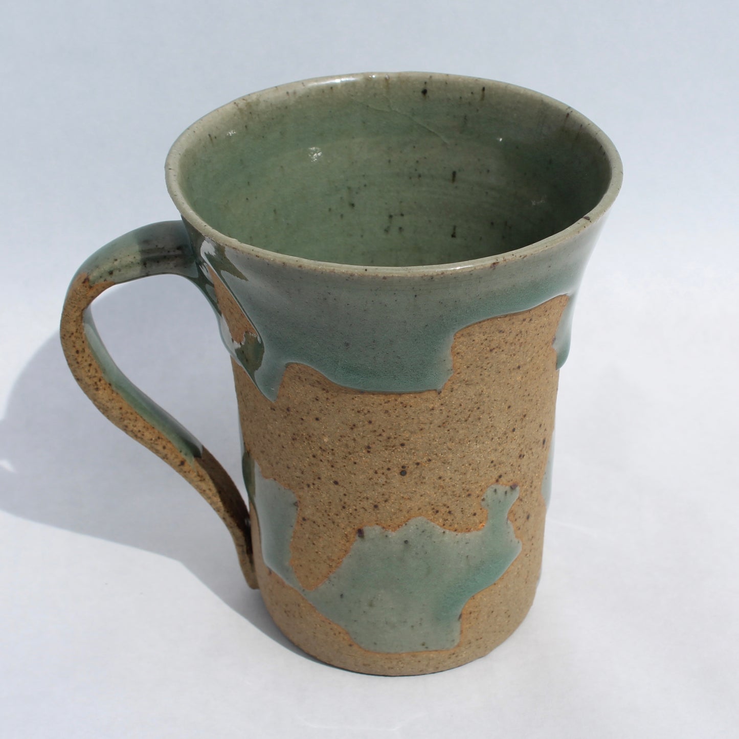 Celadon Spotted Mug