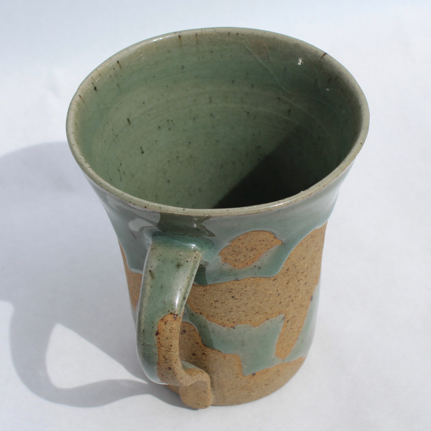 Celadon Spotted Mug