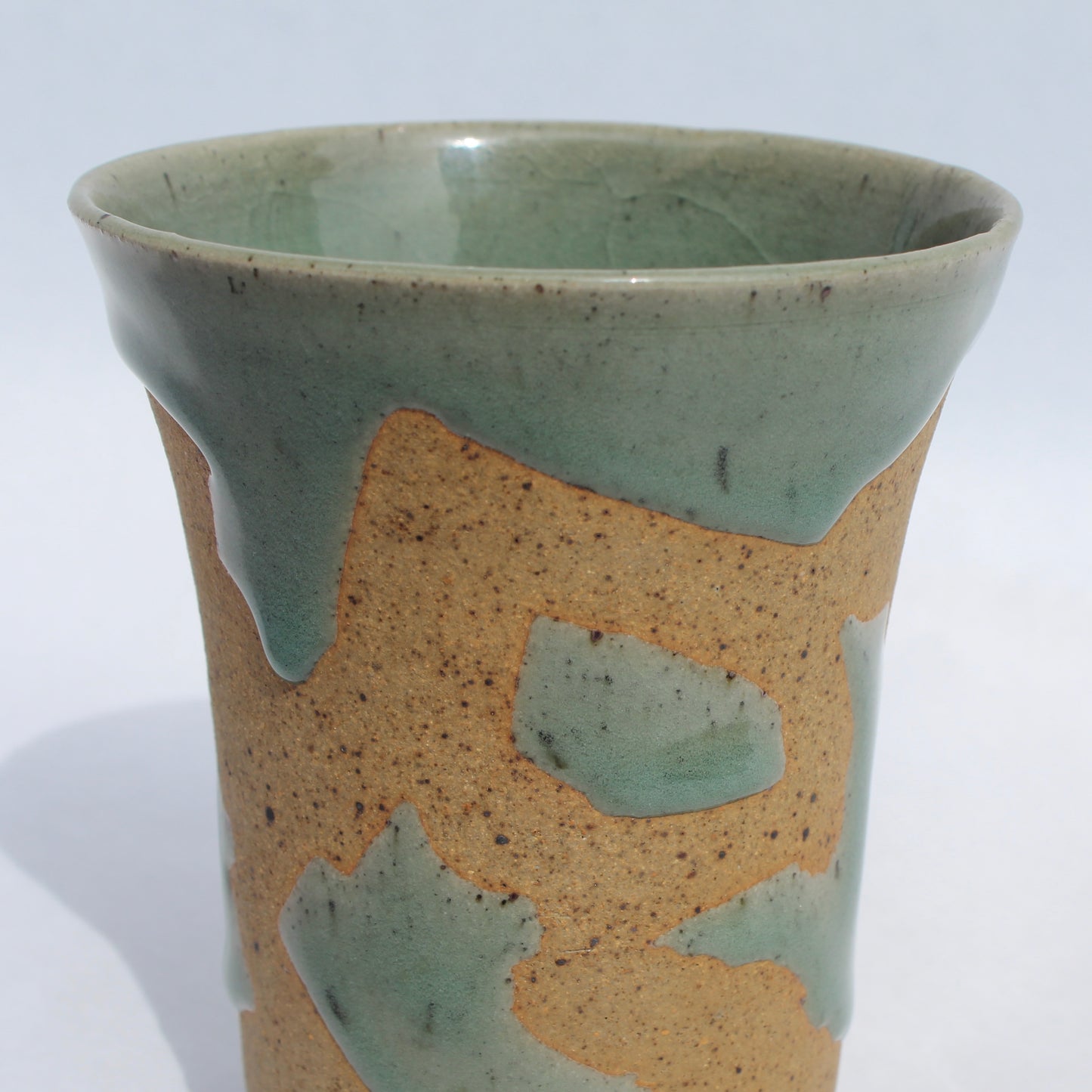 Celadon Spotted Mug