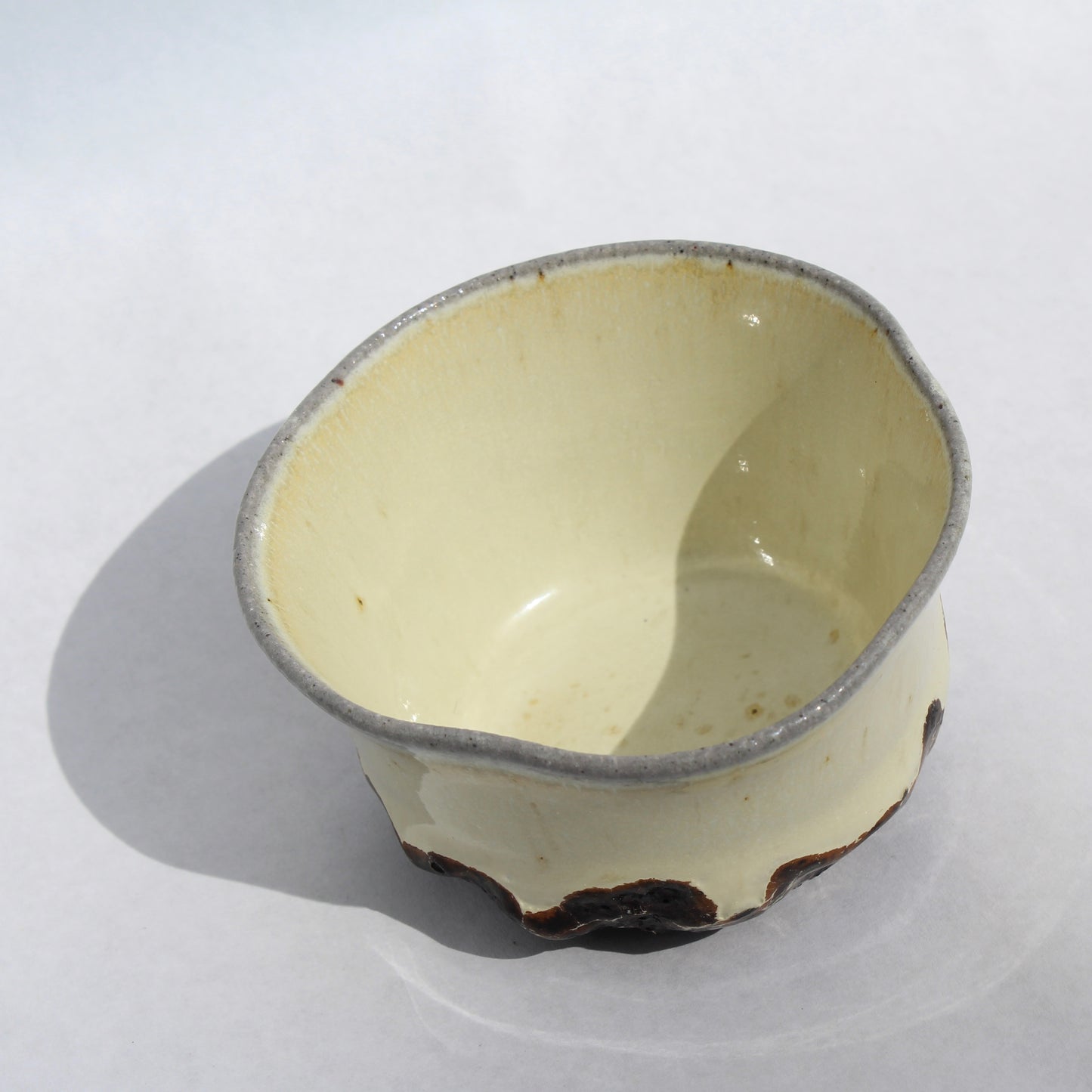 Baby Yellow Lava Bottom Bowl